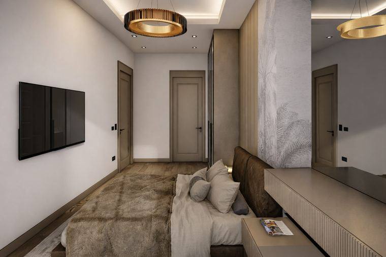 Ebeveyn Yatak Odası, TV Duvarı